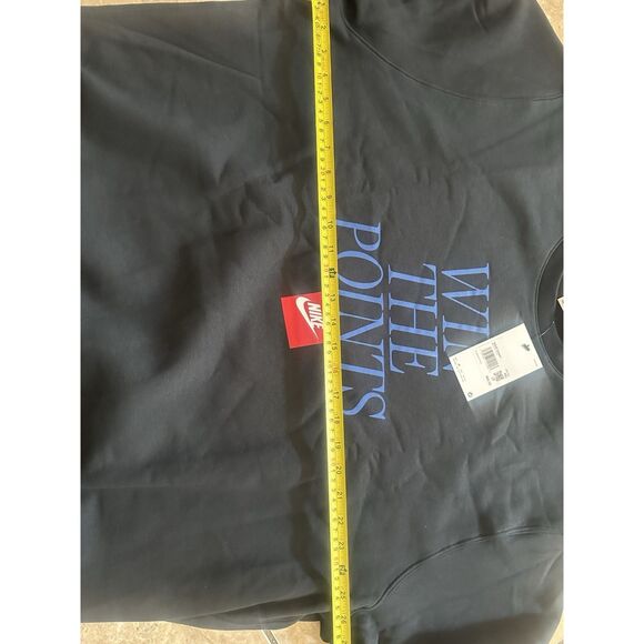 NWT Nike XXL 2XL Basketball Pullover Sweatshirt Graphic Black - Picture 6 of 6
